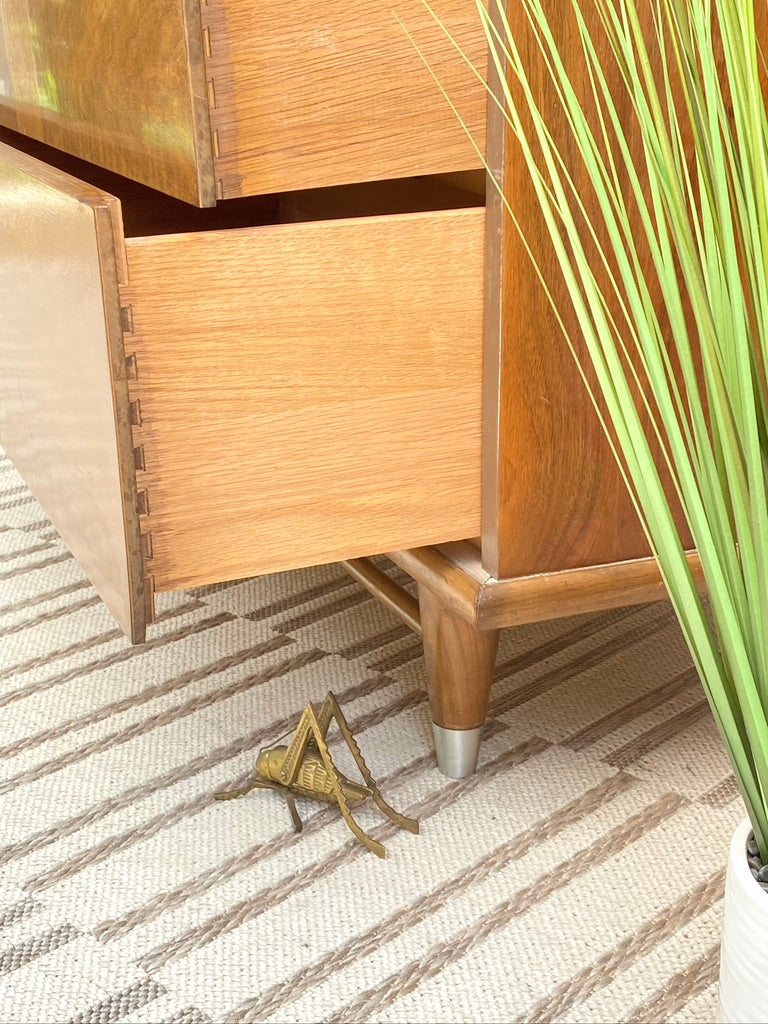 Retro MCM 4 Drawer High Dresser