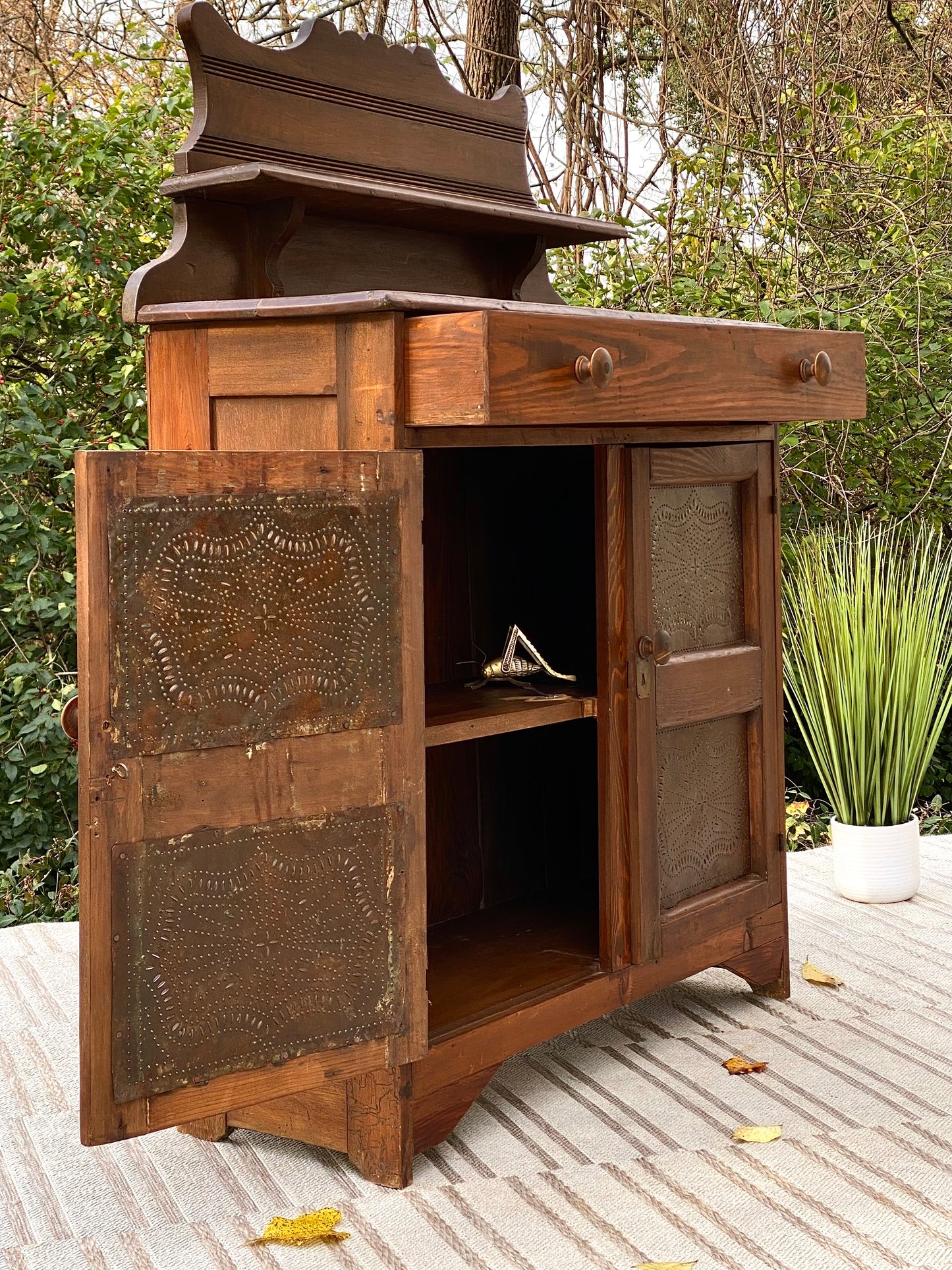 Vintage Wooden Pie Safe