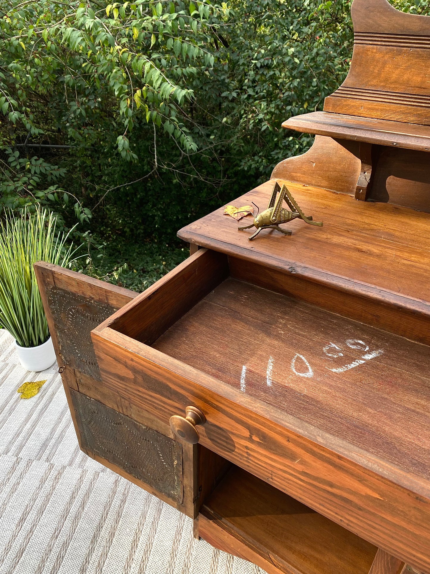 Vintage Wooden Pie Safe