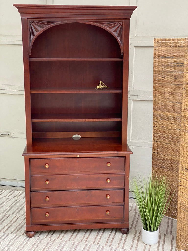 Ethan Allen Wooden Office Bookcase