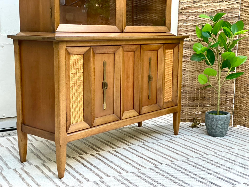 Retro MCM Walnut Hutch