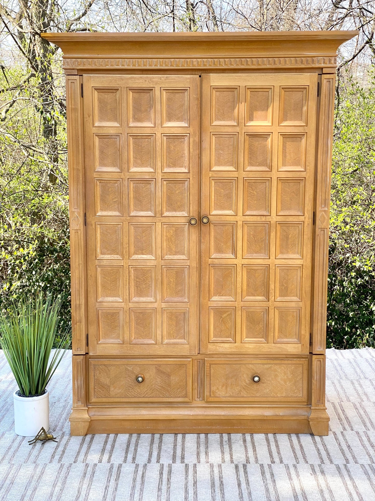 Modern Alexander Julian Home Colors Armoire Cabinet