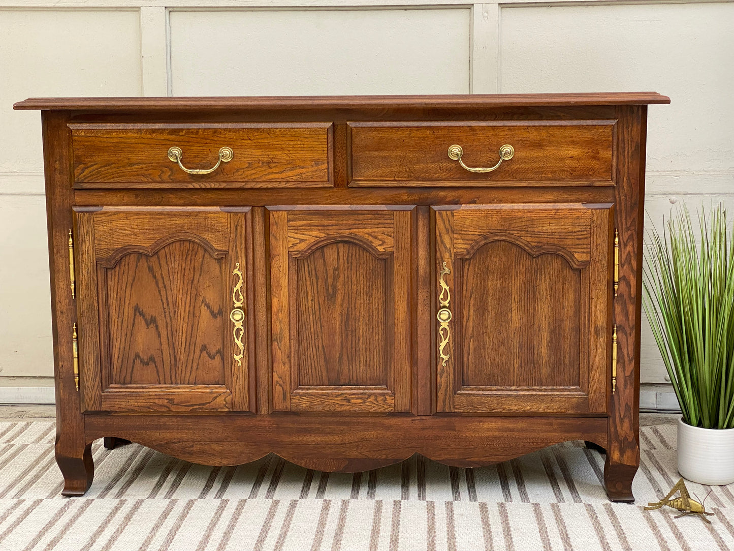 Vintage Wooden Storage Cabinet
