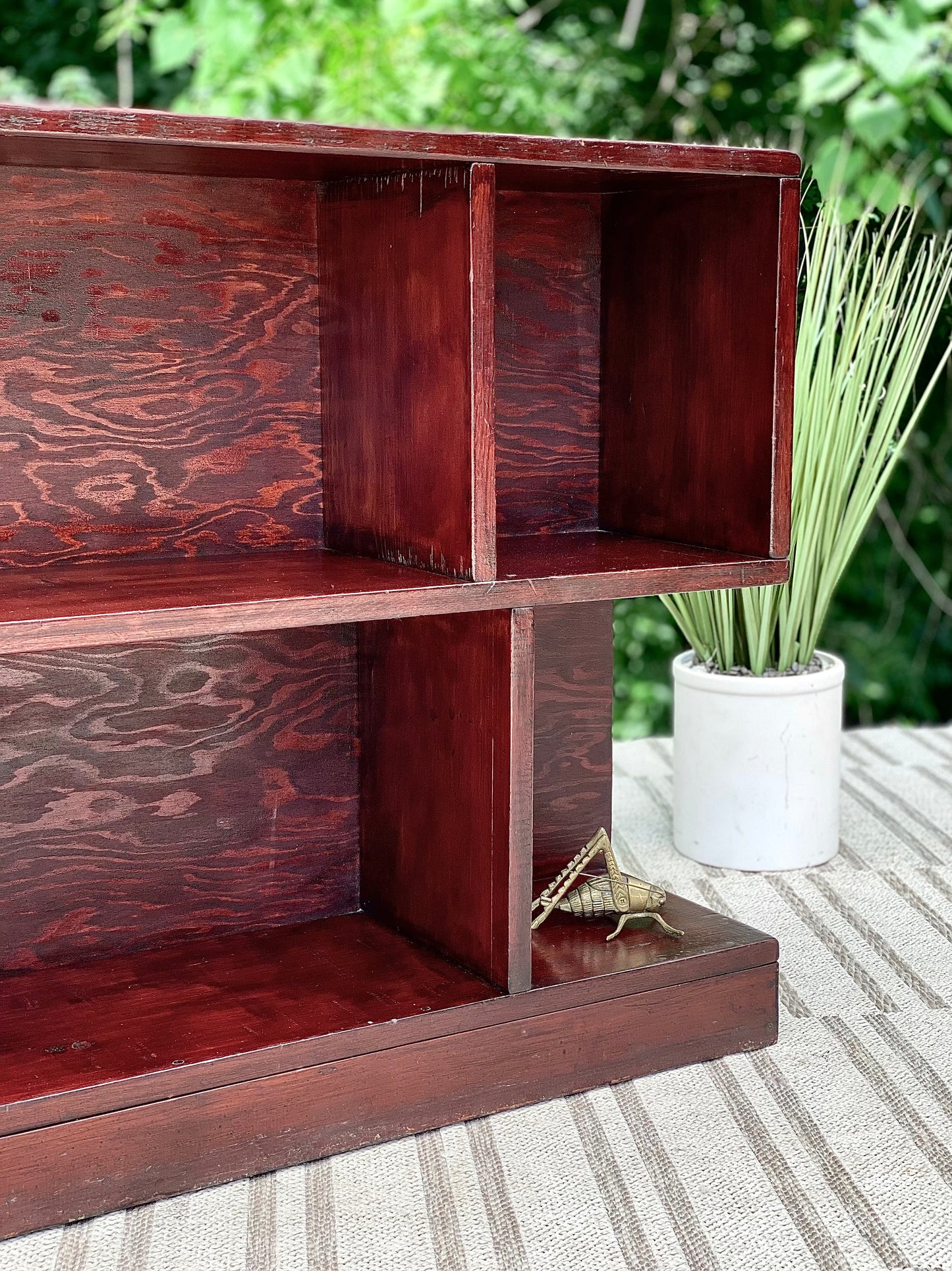 Vintage MCM Wooden Bookshelf