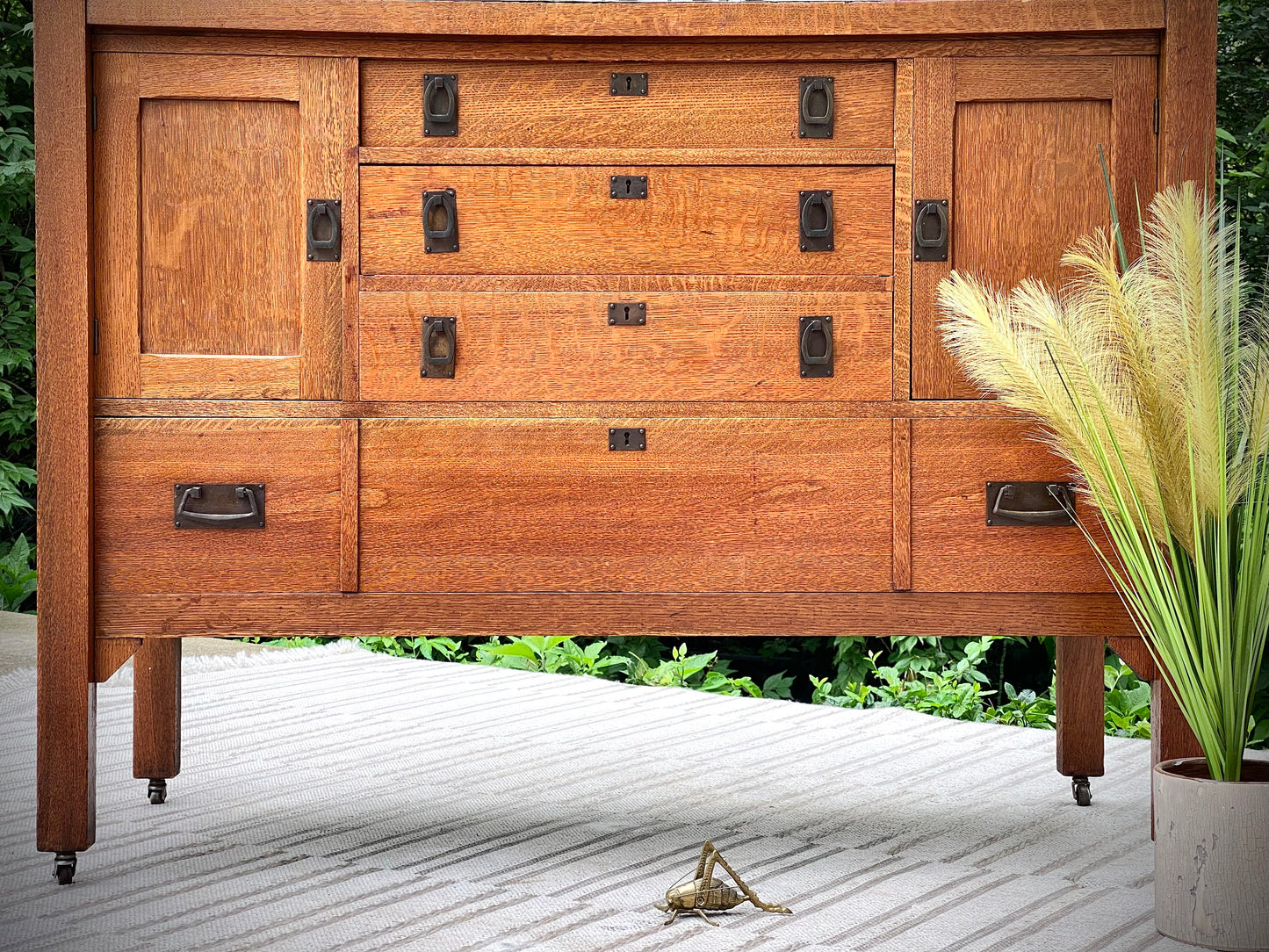 Vintage Arts & Crafts Sideboard by JC Widman