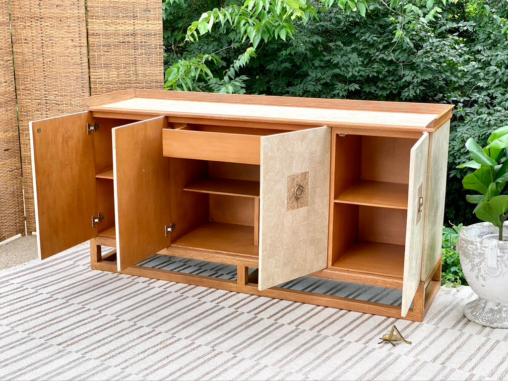 Petoskey Stone Buffet Sideboard Cabinet