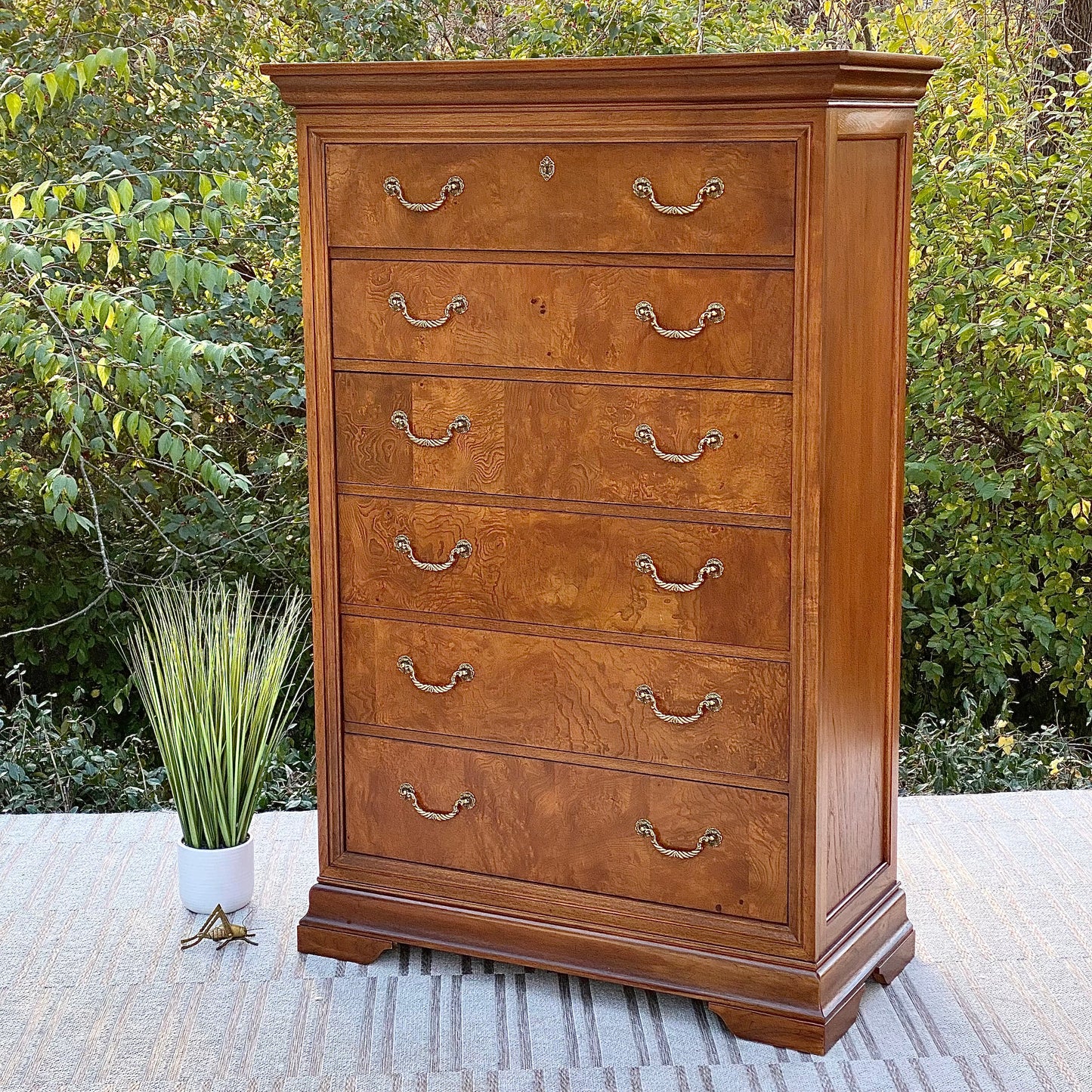 Thomasville 6 Drawer Highboy Dresser