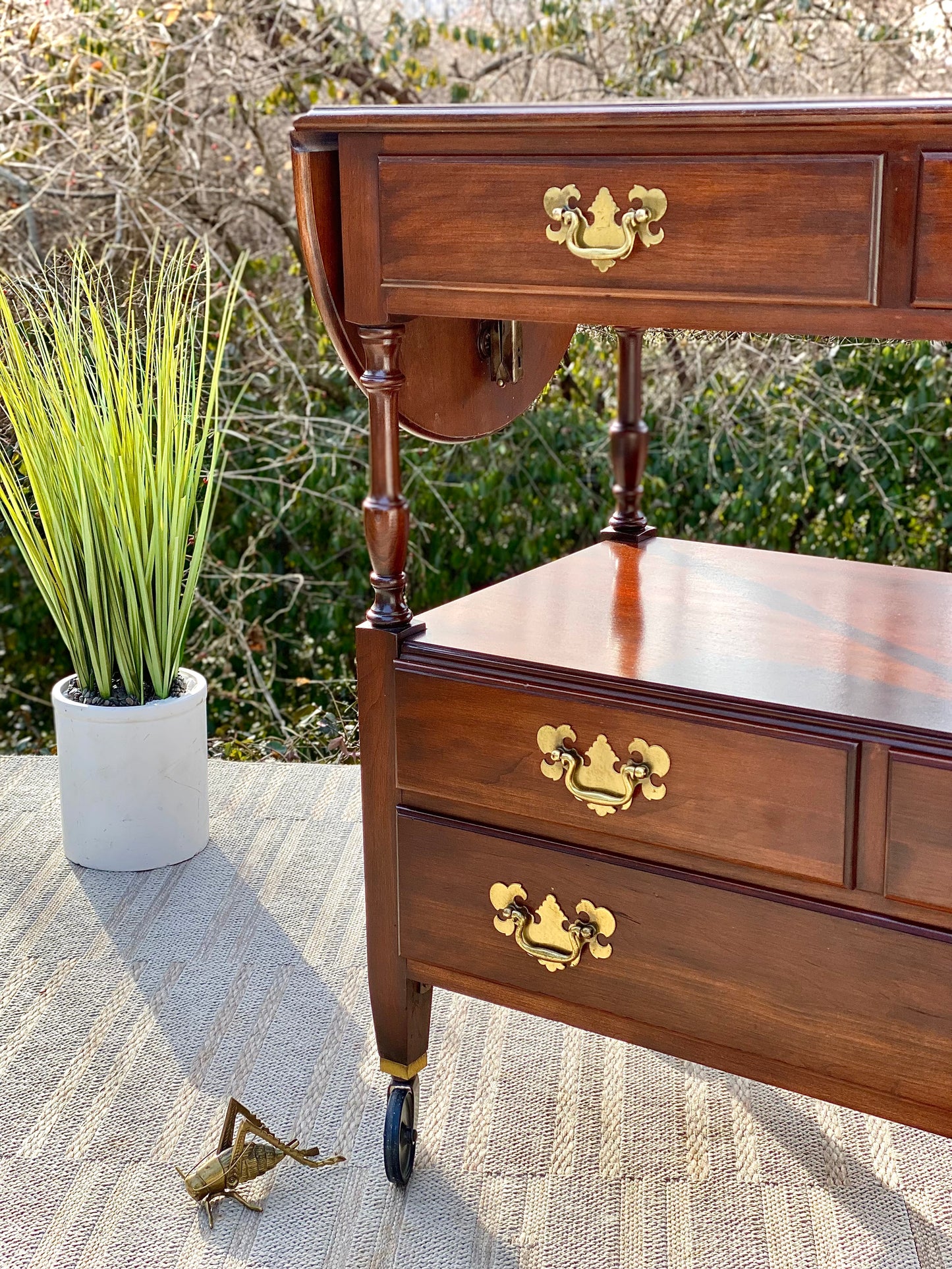 Fine Pennsylvania House Cherry Drop Leaf Server