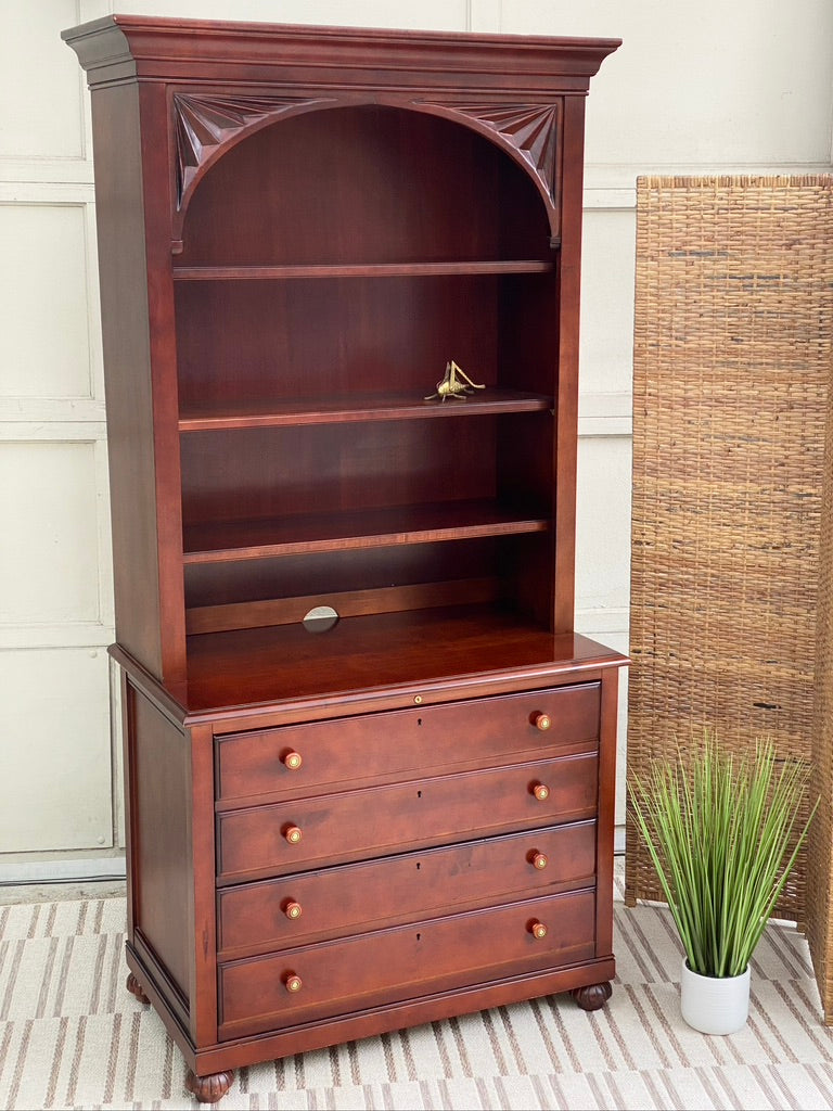 Ethan Allen Wooden Office Bookcase