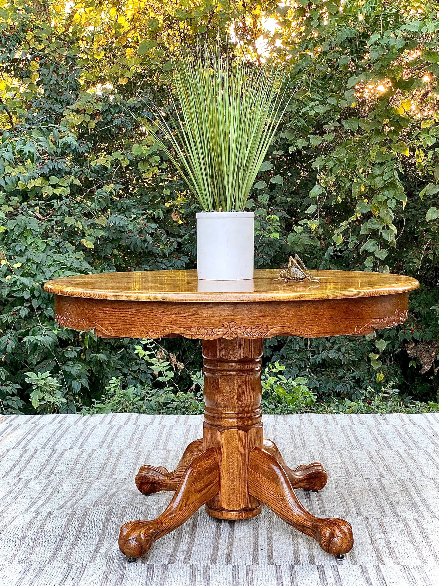 Nice Wooden Extending Dining Table