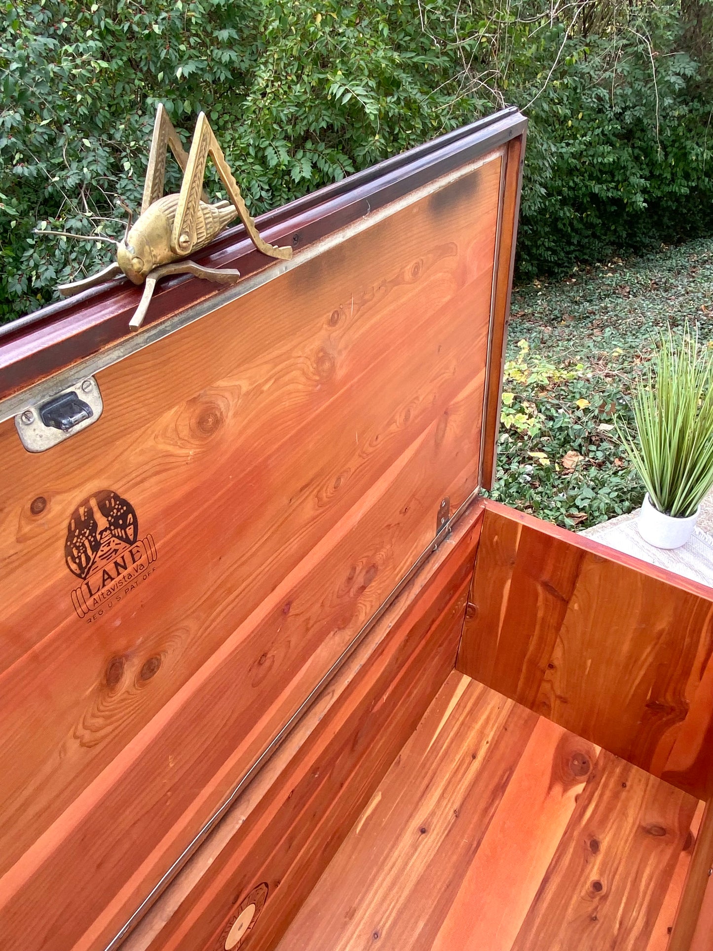 Vintage Cedar Storage Chest