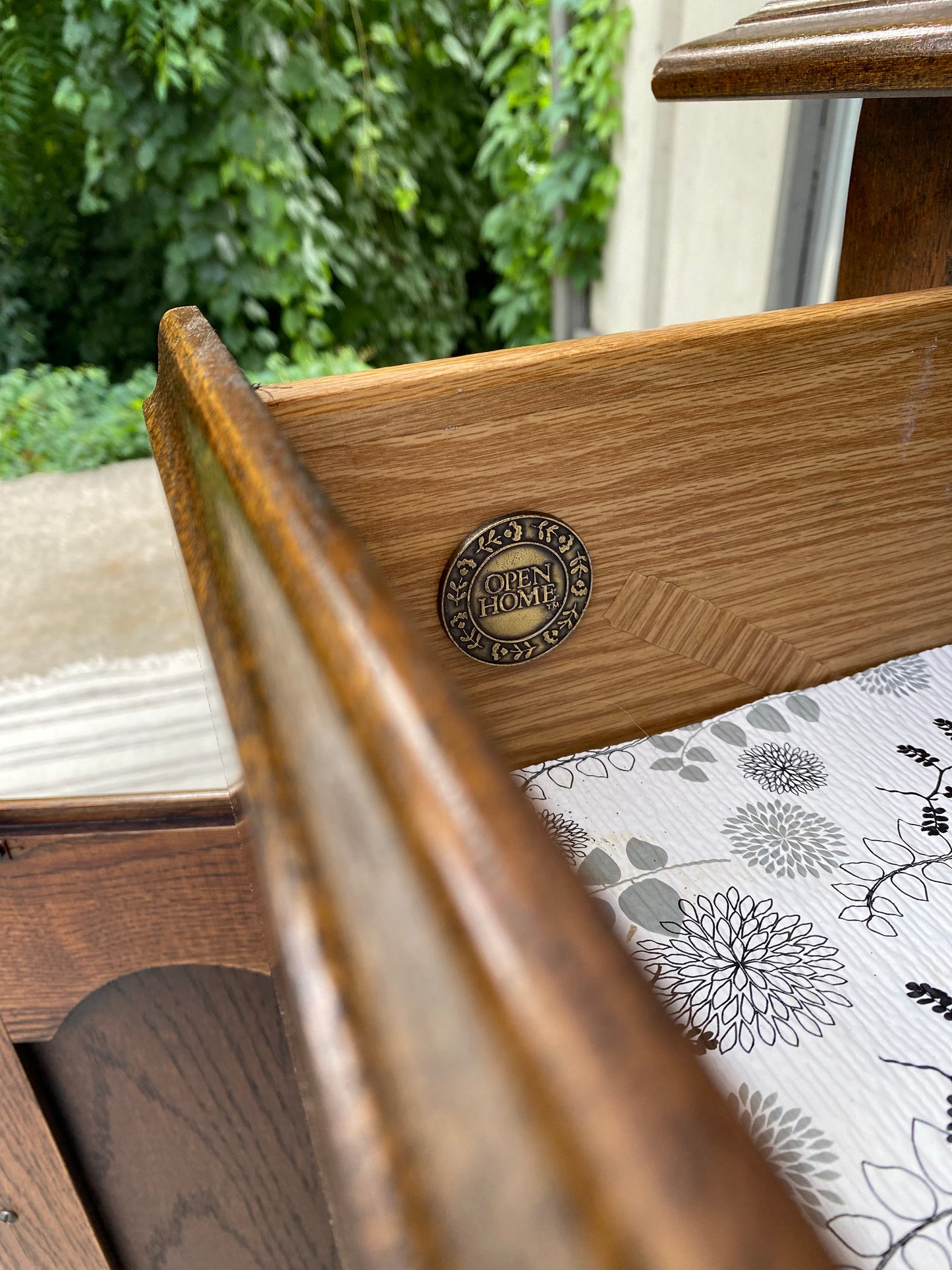 Vintage Wooden Storage Cabinet