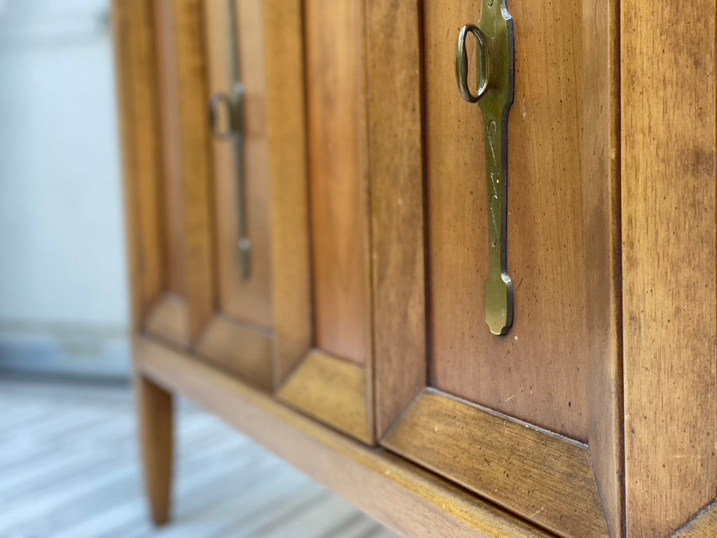 Retro MCM Walnut Hutch
