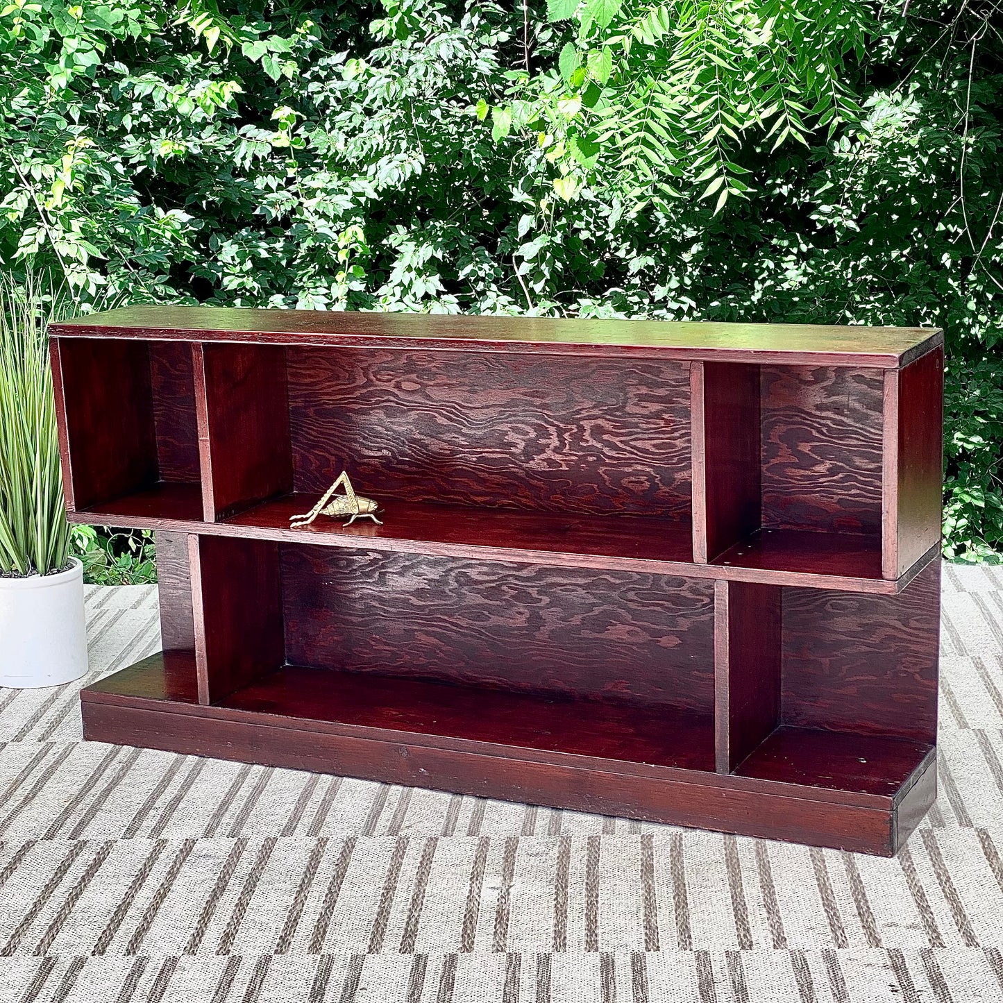 Vintage MCM Wooden Bookshelf