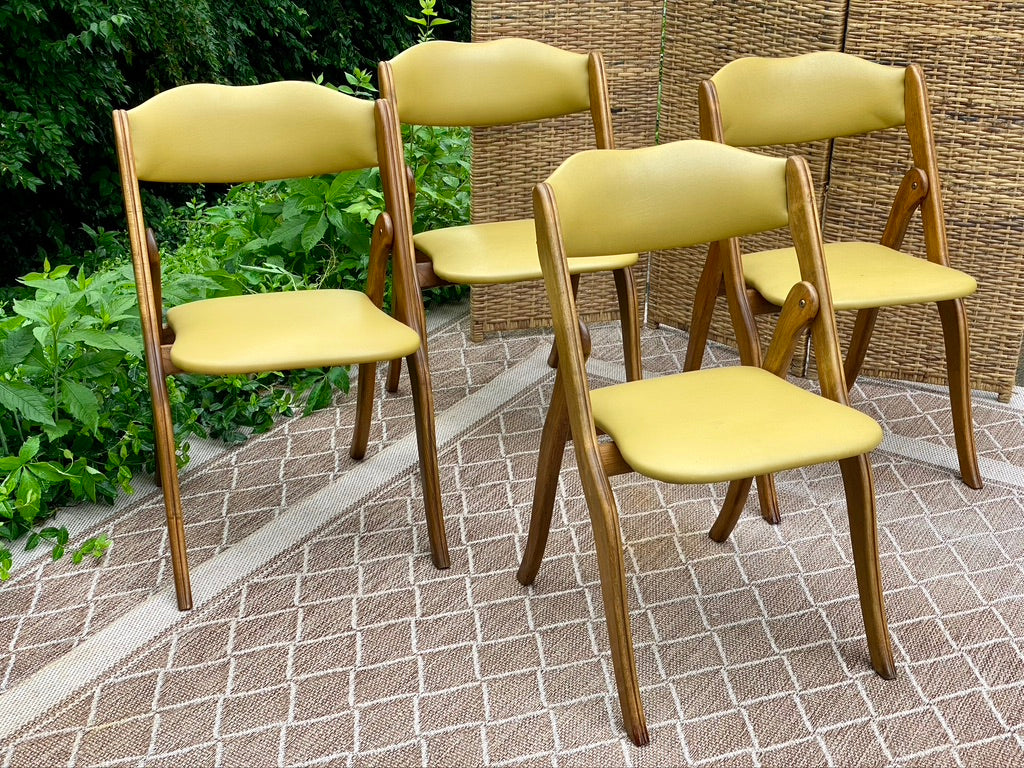 MCM Set of 4 Wonderfold Folding Chairs