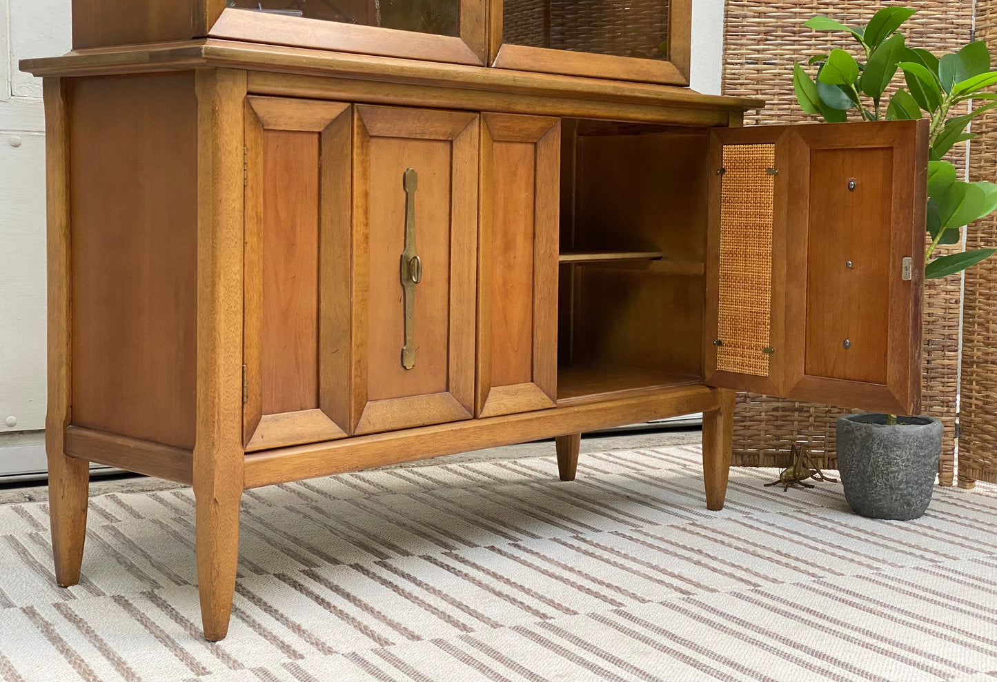 Retro MCM Walnut Hutch