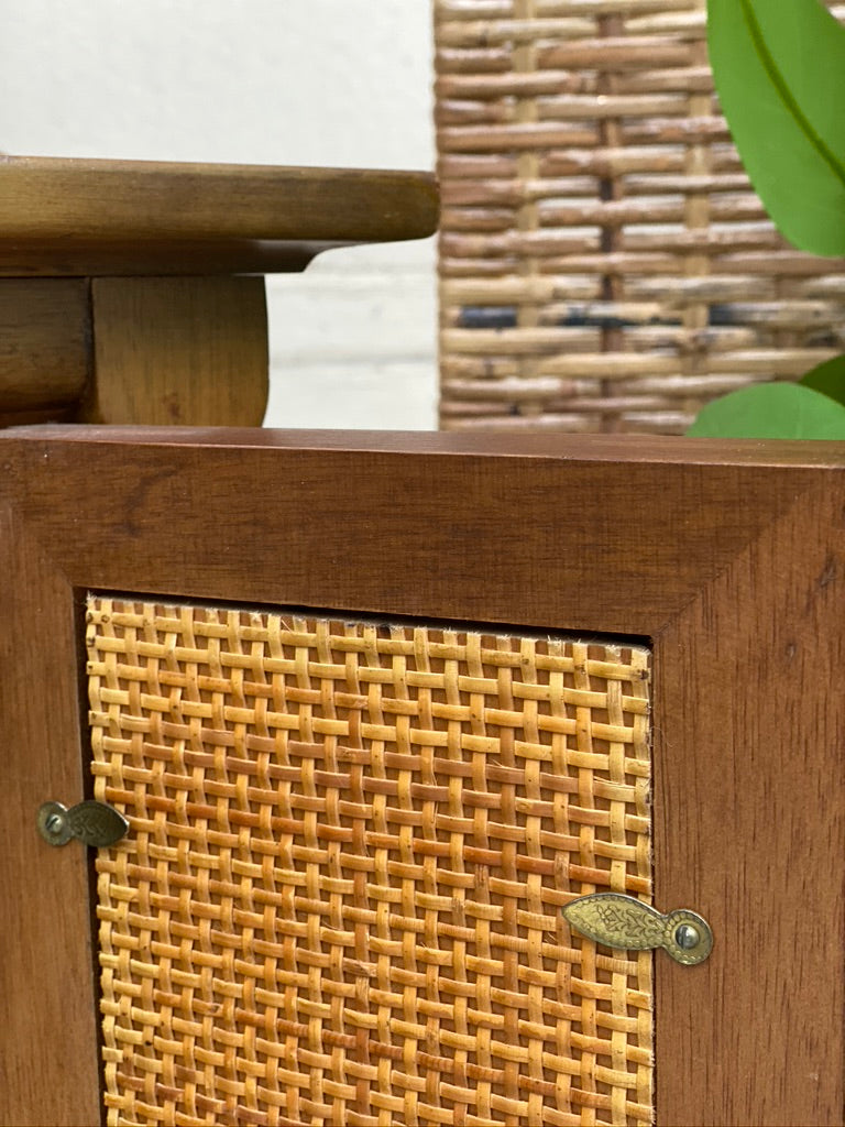 Retro MCM Walnut Hutch