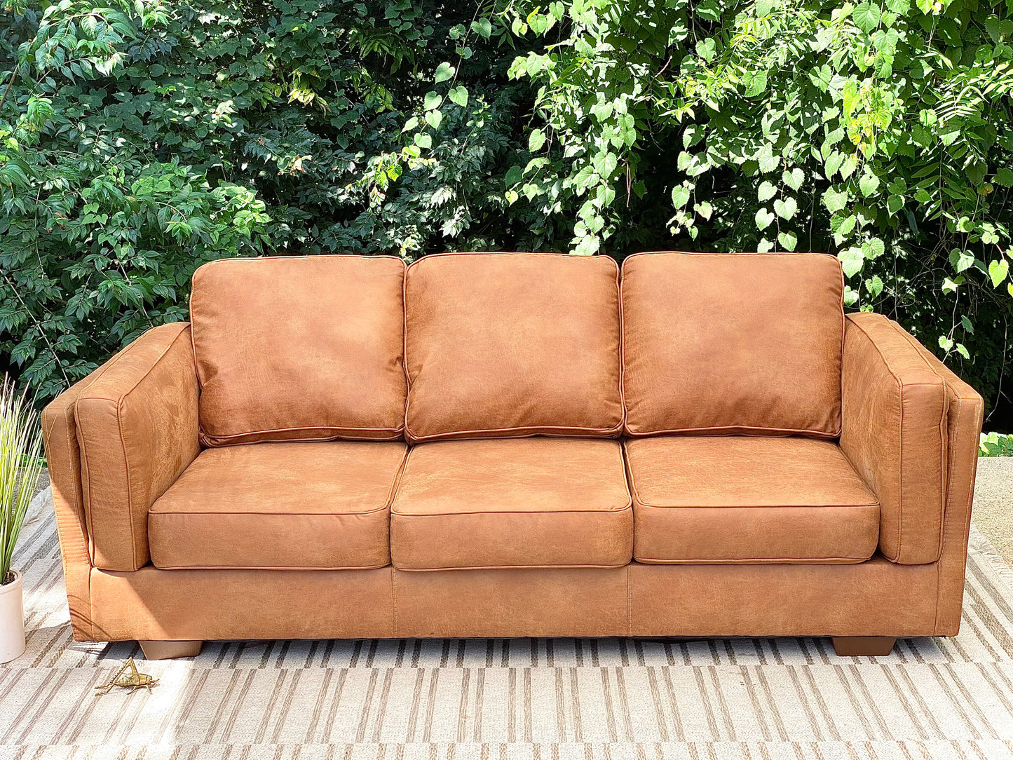 Beautiful Genuine Leather Sofa Couch