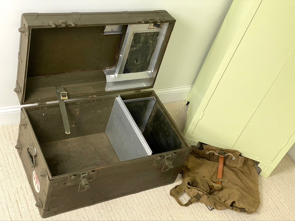 Vintage WWII US Army Medical Trunk