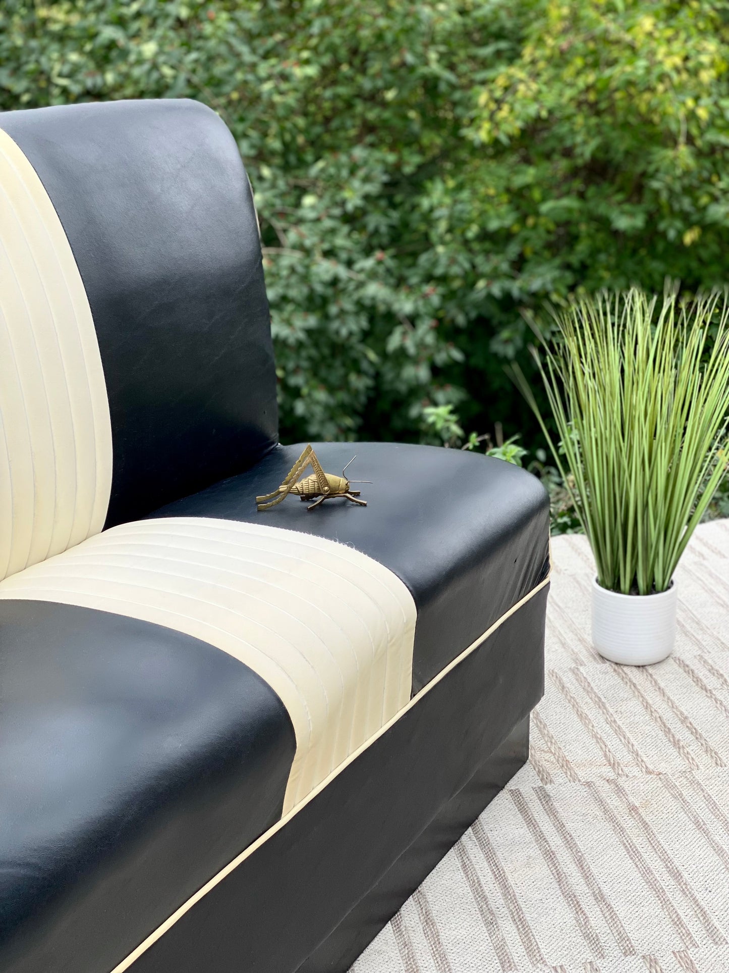 Vintage Diner Booth Seat