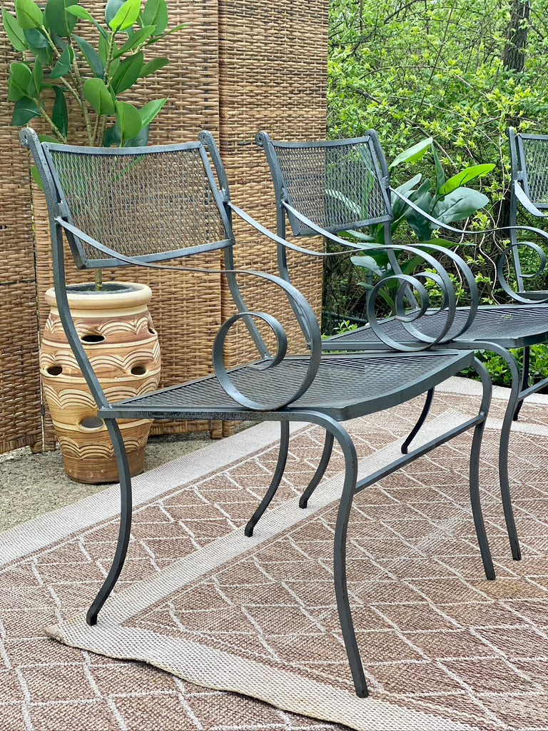 6 Piece Metal Outdoor Patio Set
