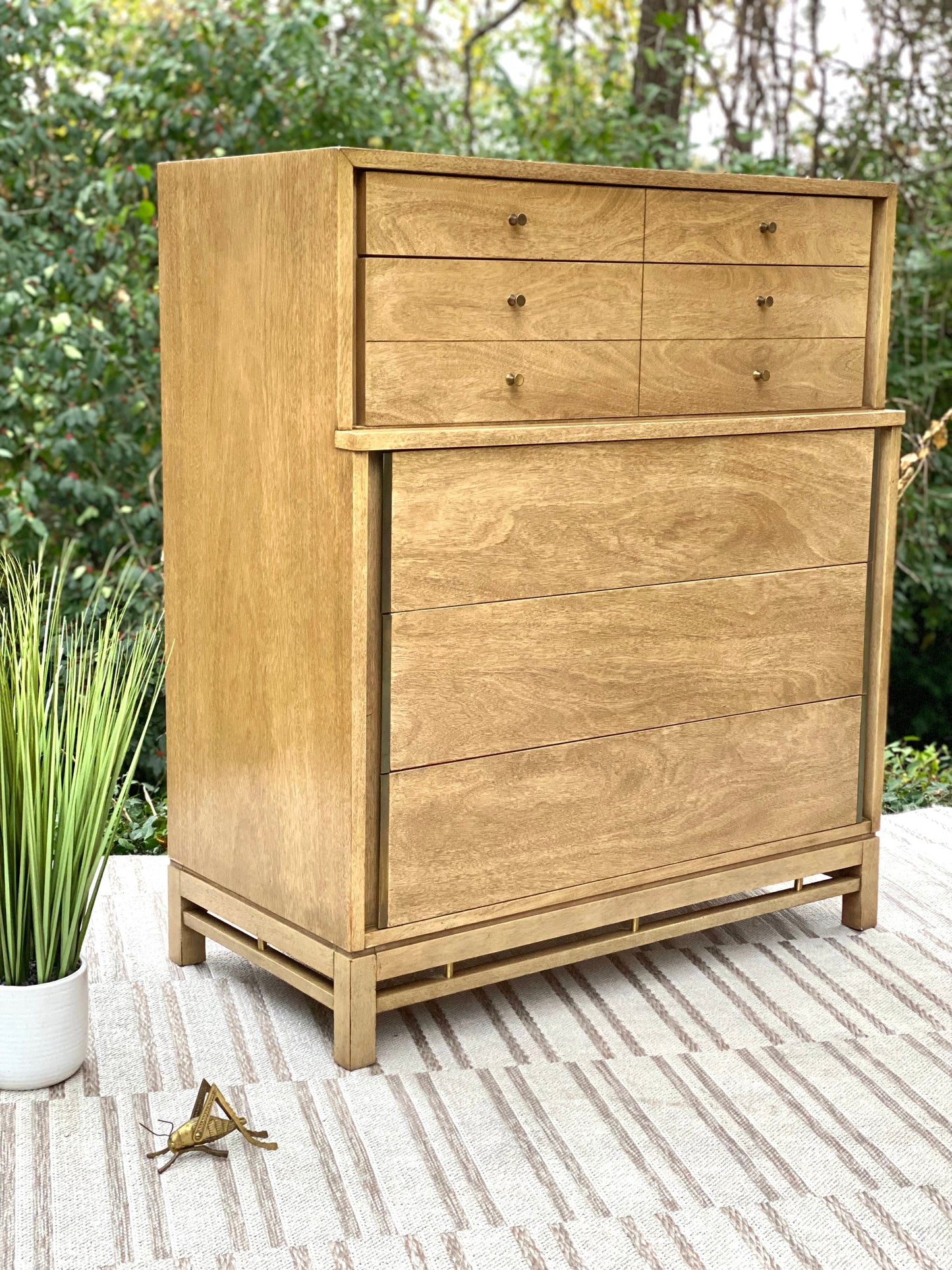 Vintage MCM 5 Drawer Dresser