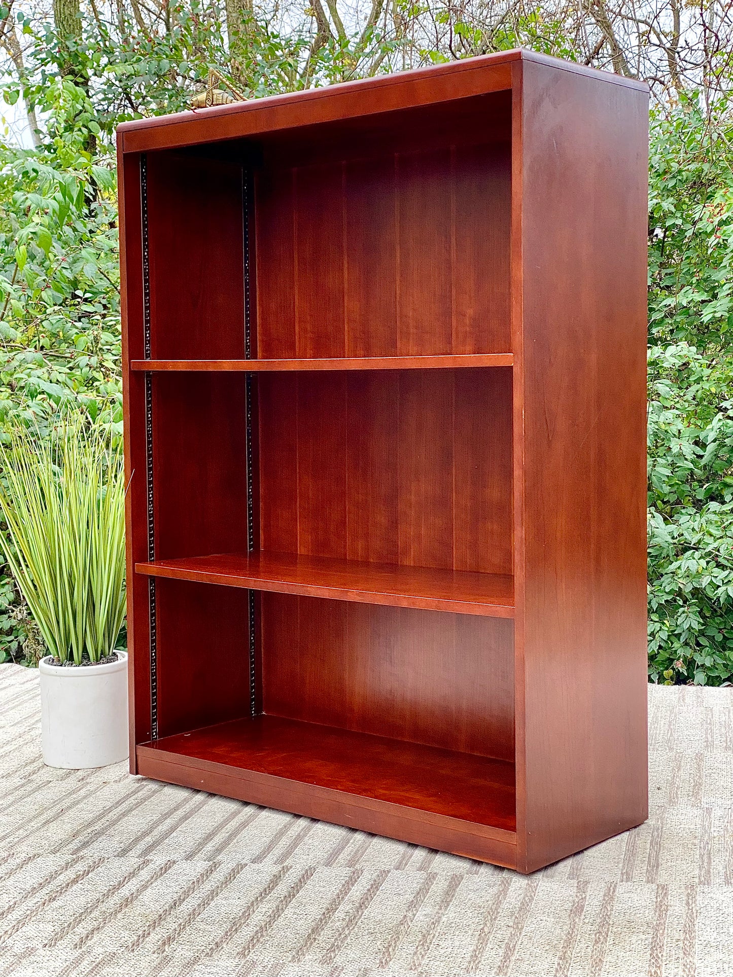 Wooden Adjustable 3 Shelf Bookcase
