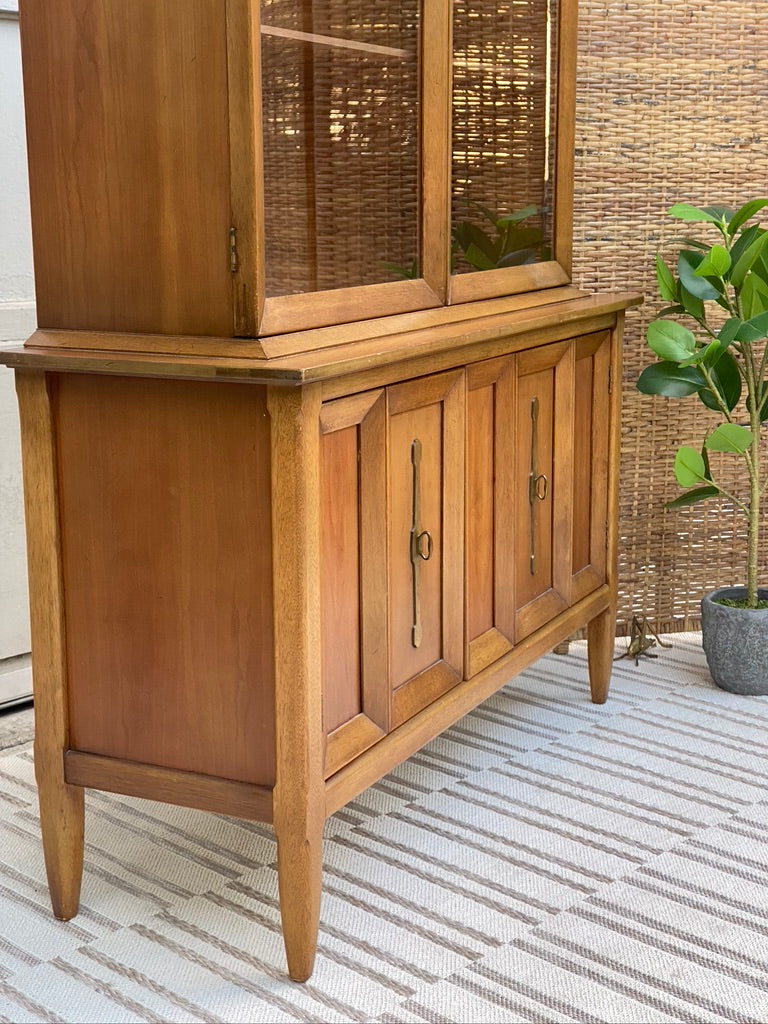 Retro MCM Walnut Hutch