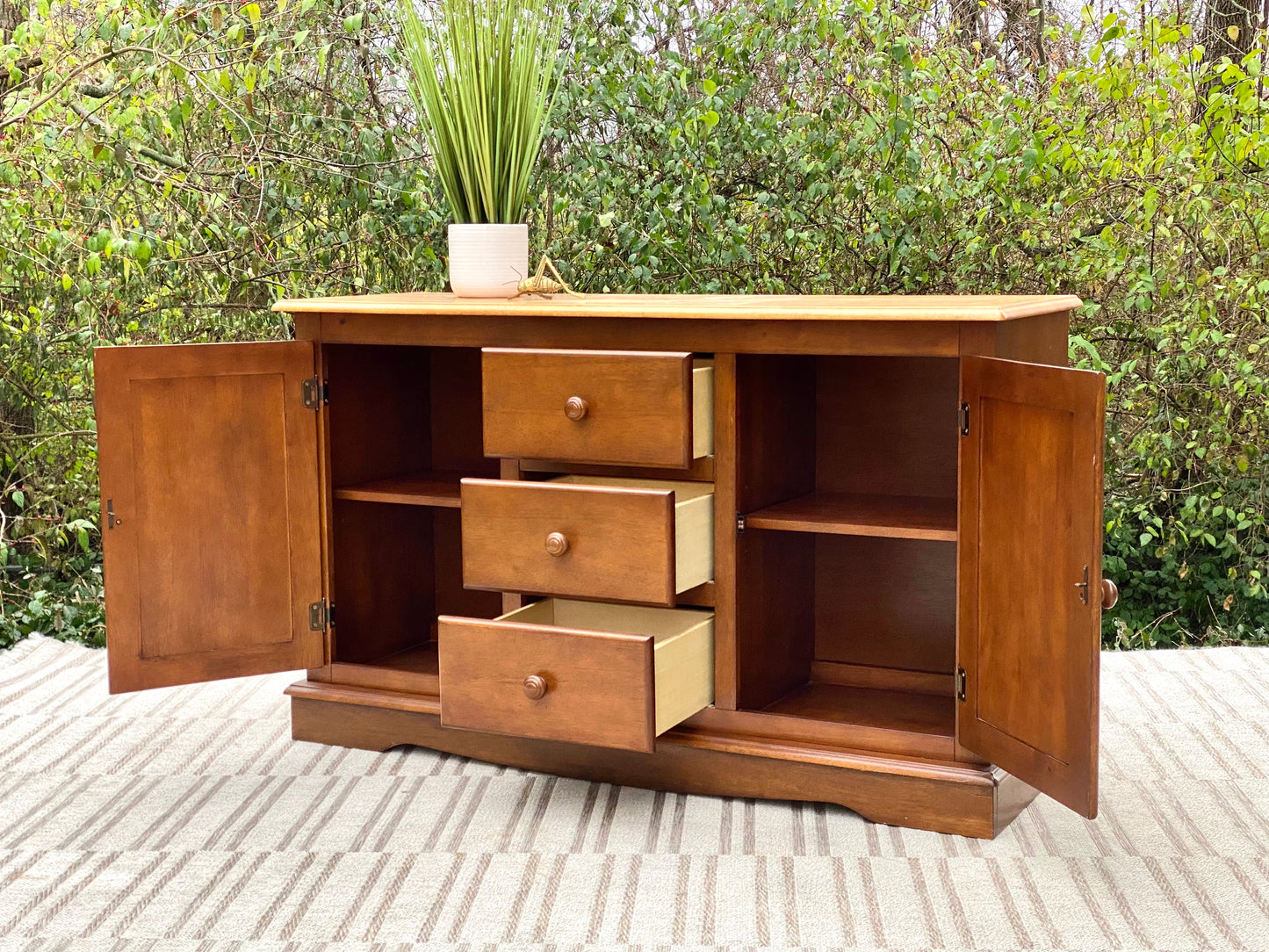Wooden Sideboard Buffet Cabinet