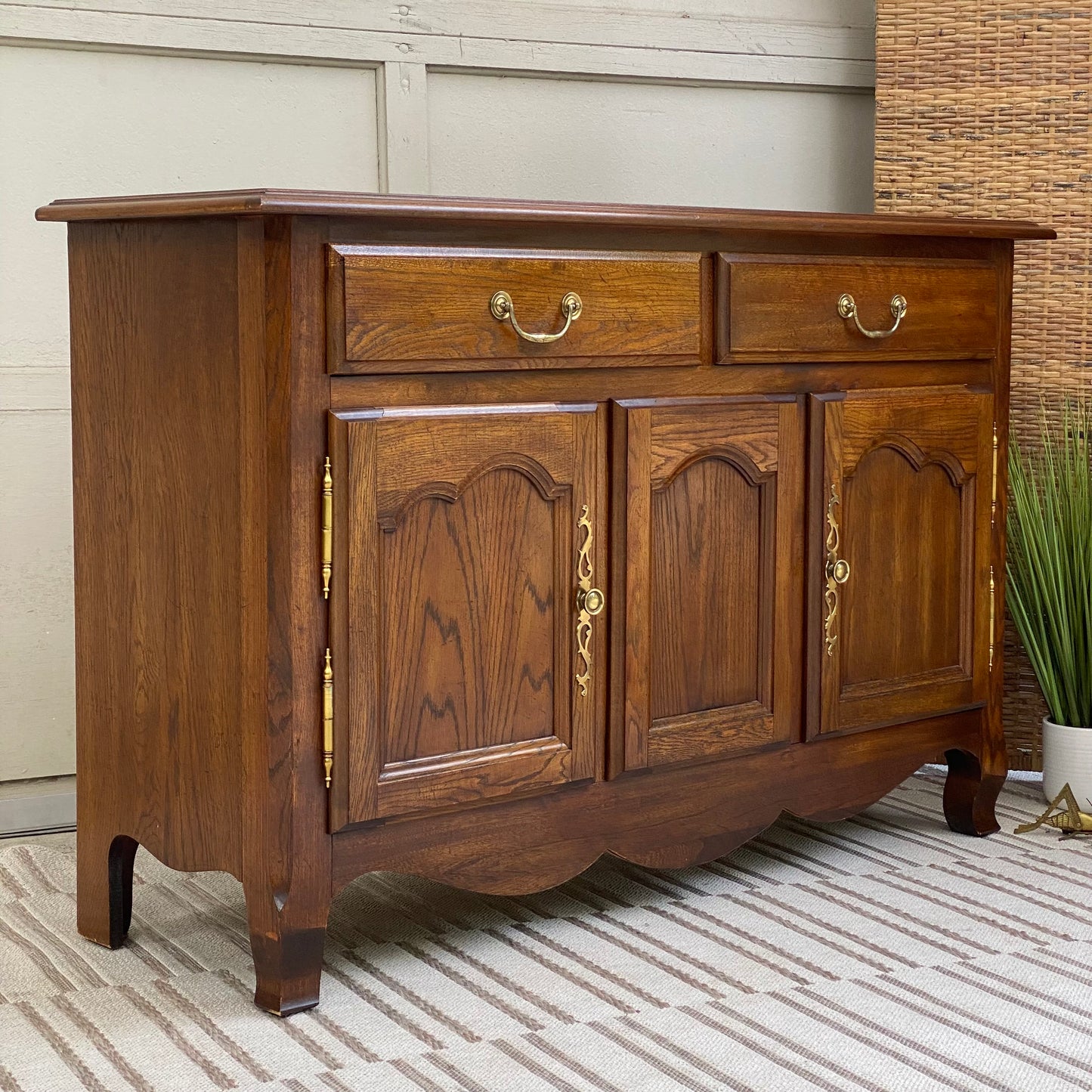 Vintage Wooden Storage Cabinet
