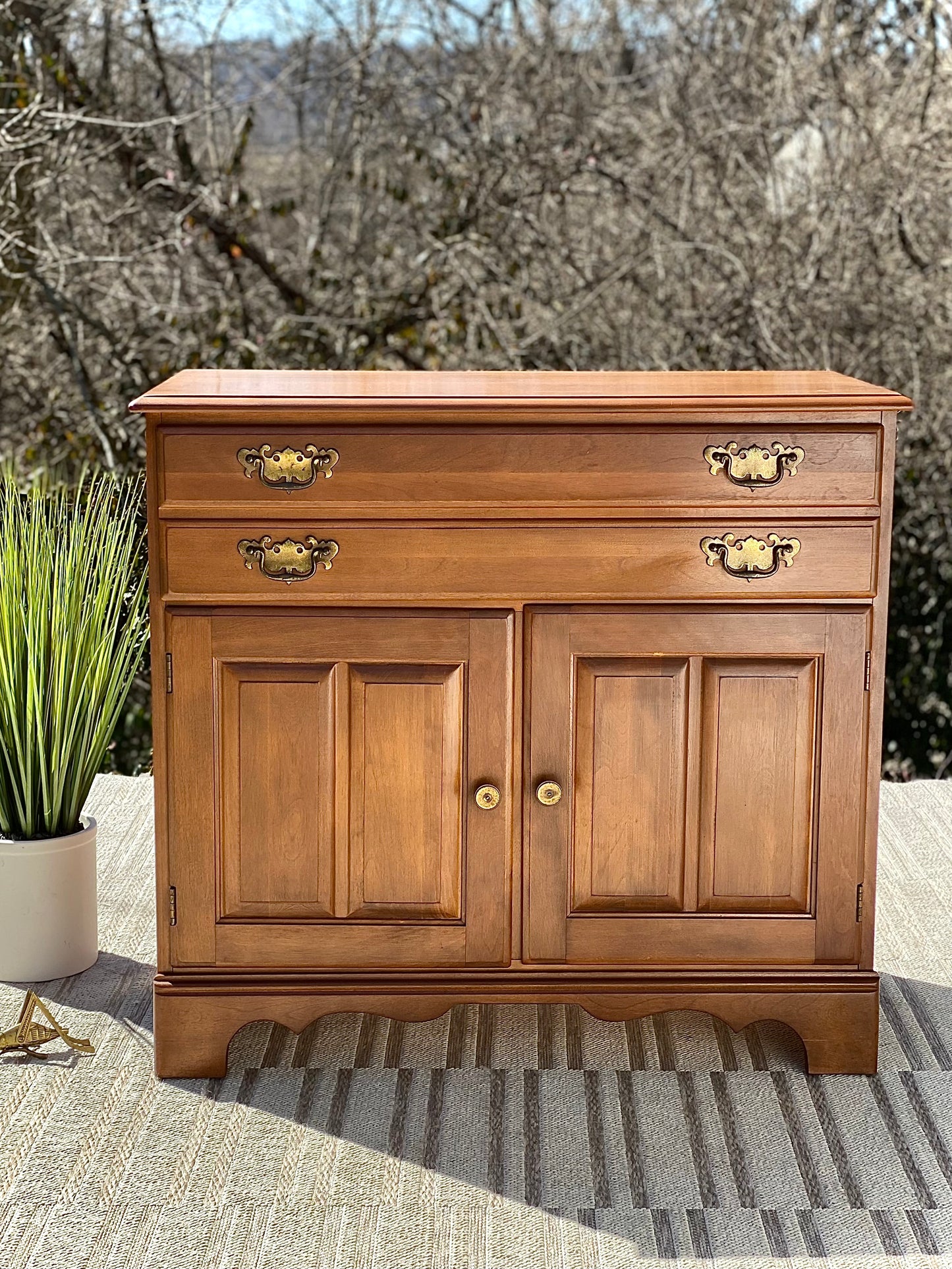 Vintage Temple Stuart Buffet Cabinet