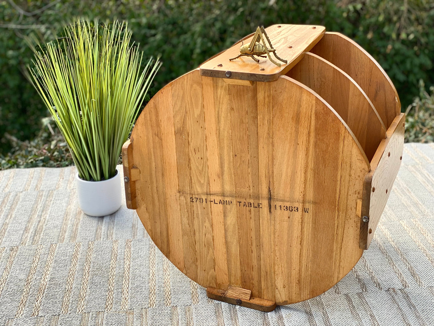 Vintage MCM Side Table Lamp