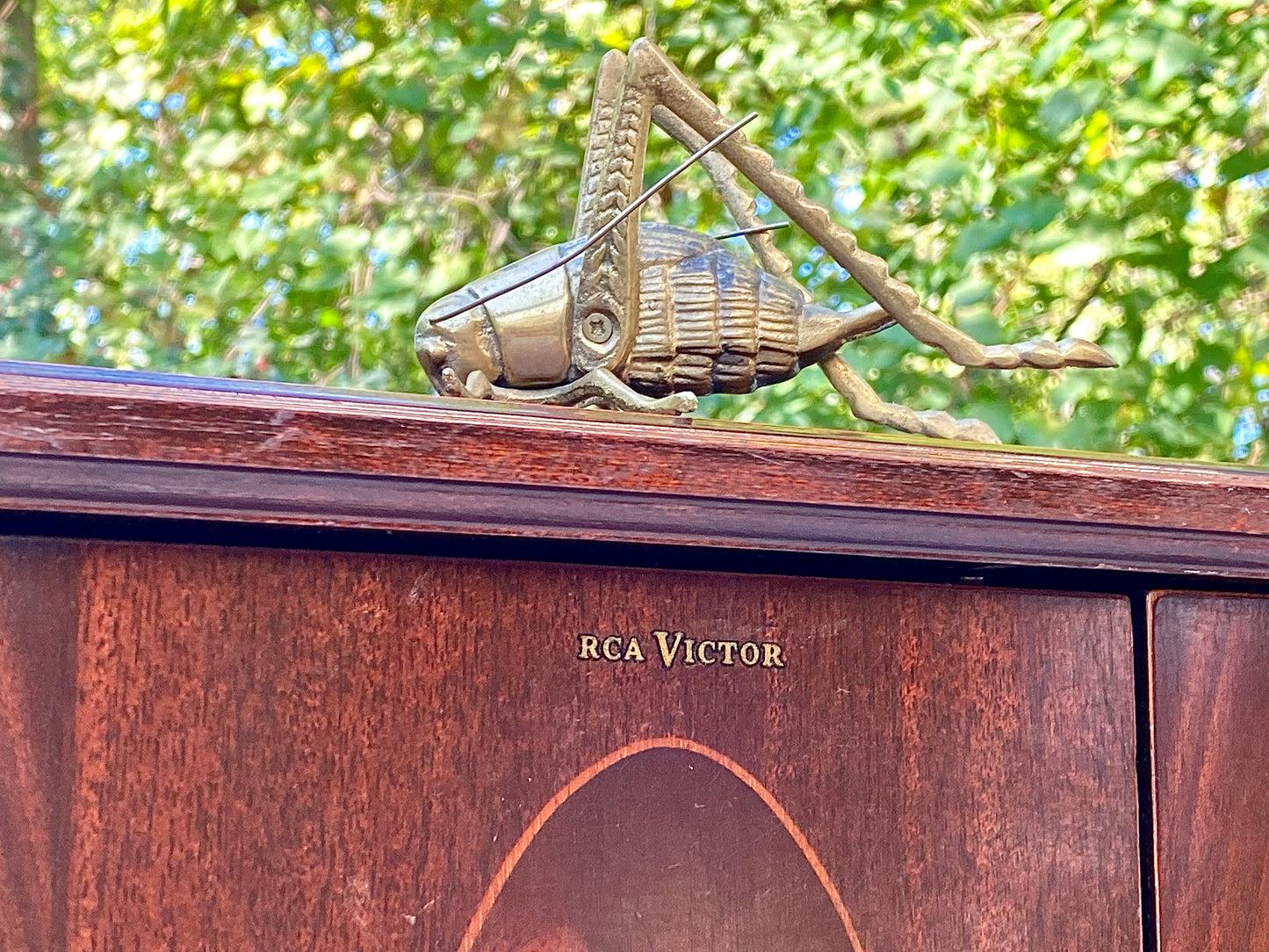 Vintage Custom Mahogany Cabinet