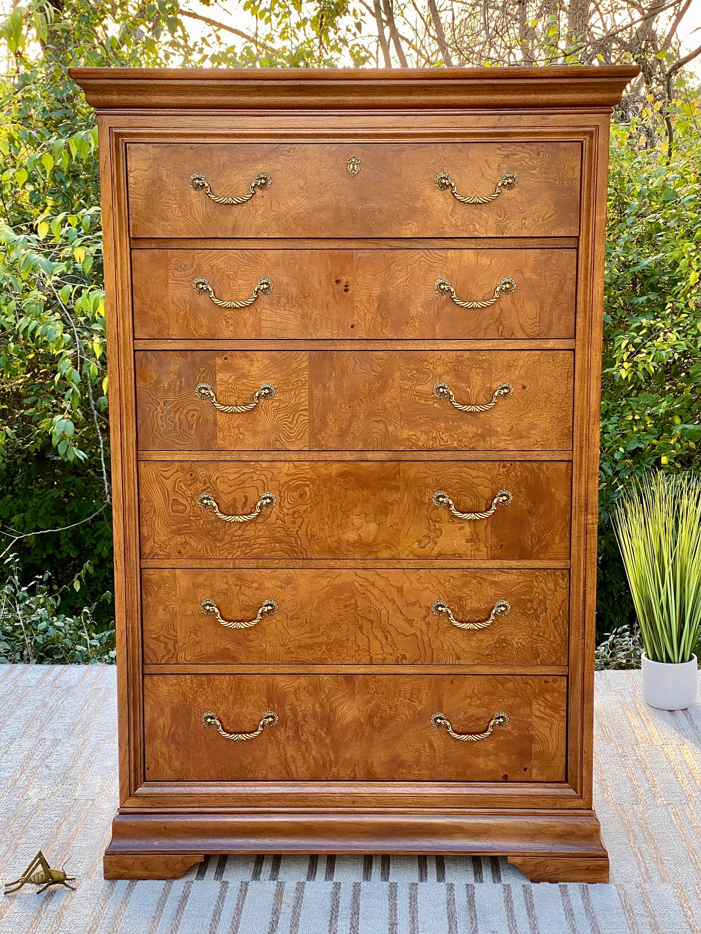 Thomasville 6 Drawer Highboy Dresser