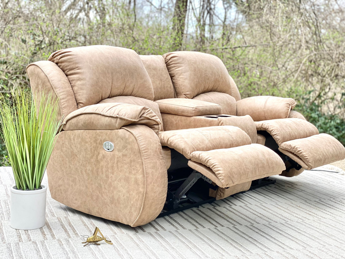Nice 2 Seat Powered Loveseat