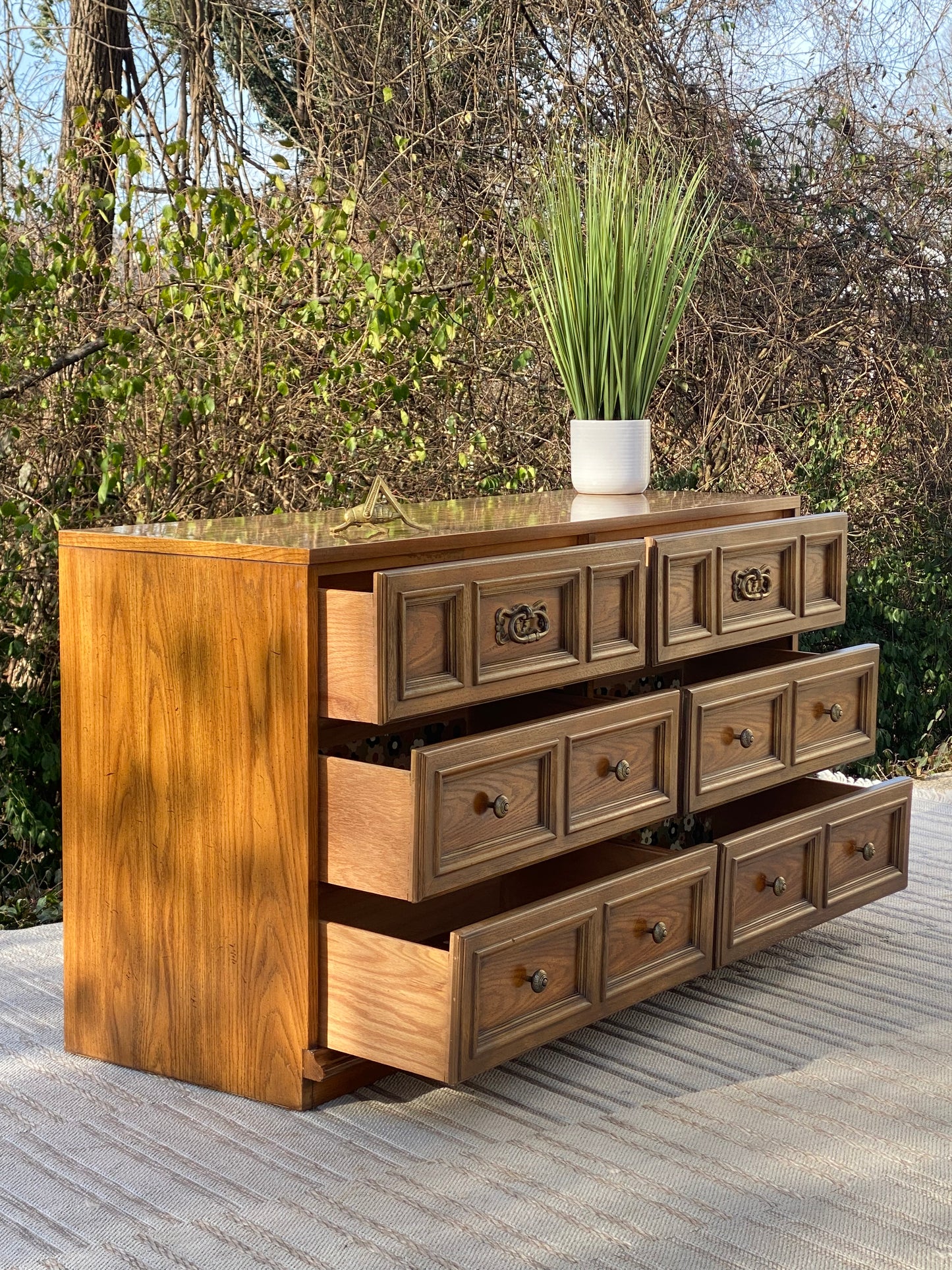 Vintage Basic Witz 6 Drawer Dresser