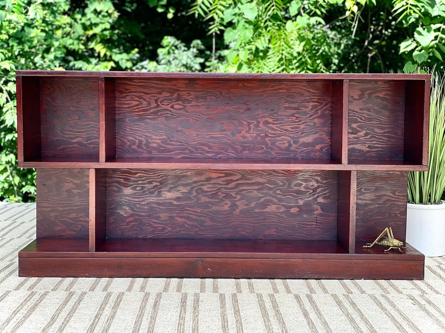 Vintage MCM Wooden Bookshelf