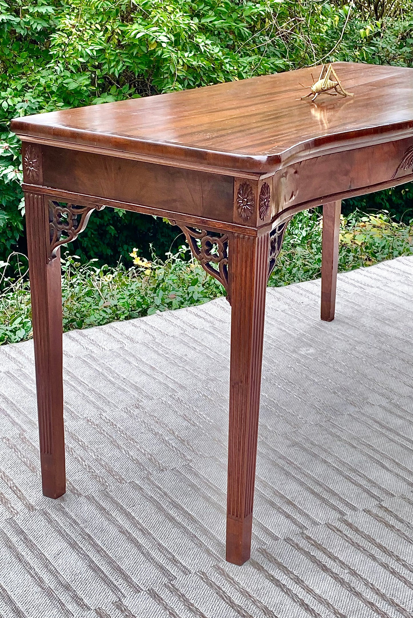 Vintage Mahogany Hallway Table