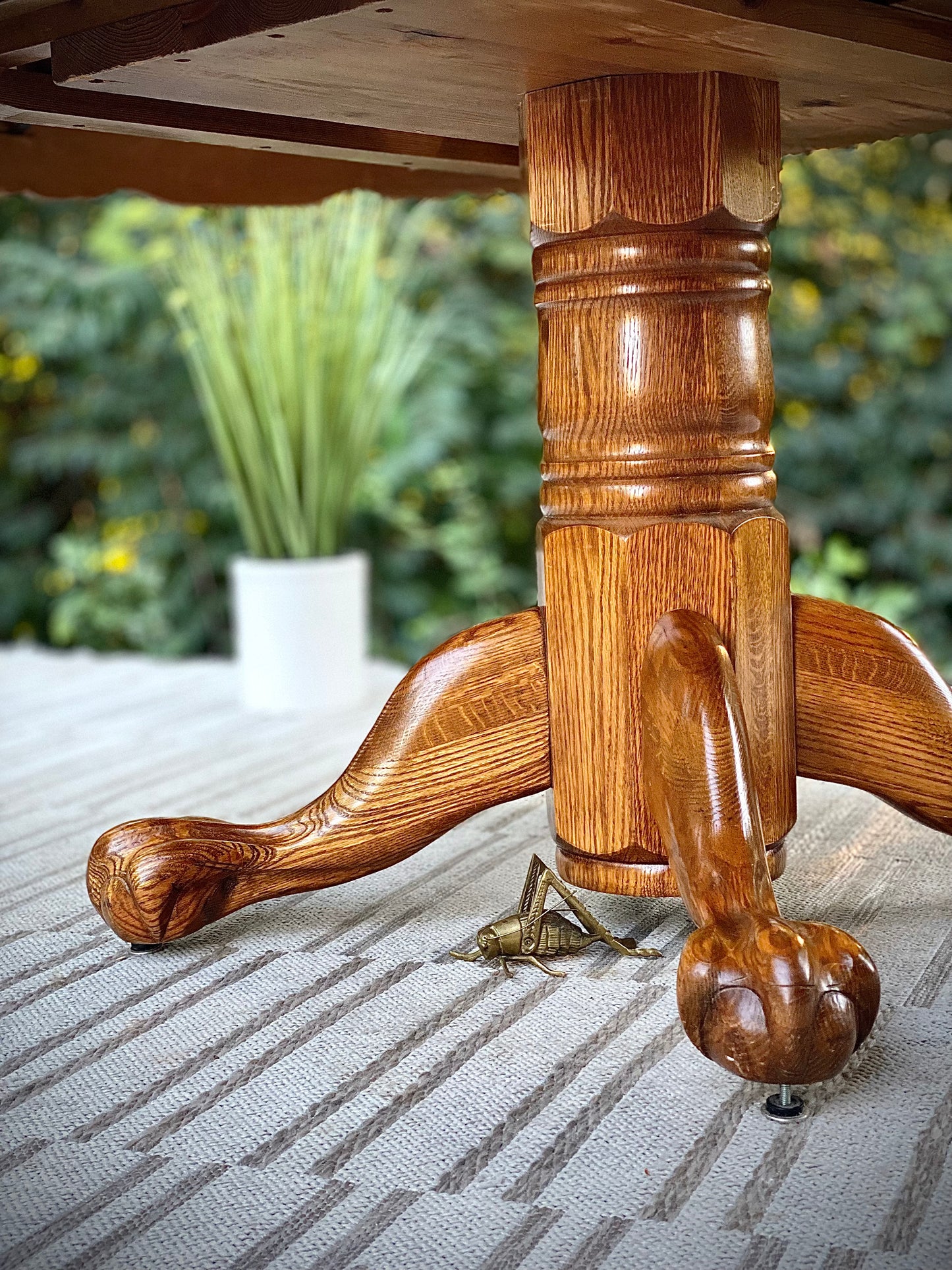 Nice Wooden Extending Dining Table