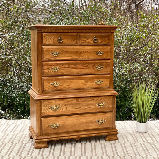 Nice Wooden 6 Drawer Dresser