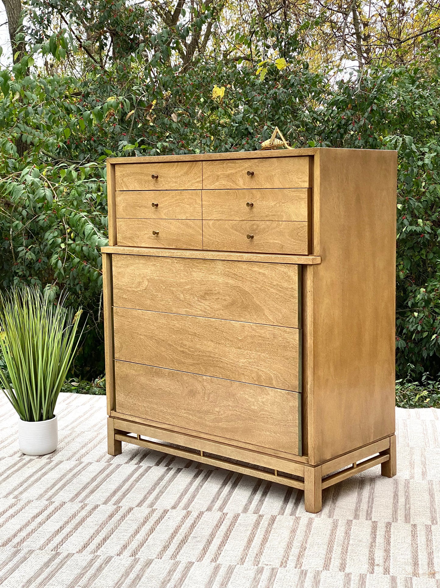 Vintage MCM 5 Drawer Dresser