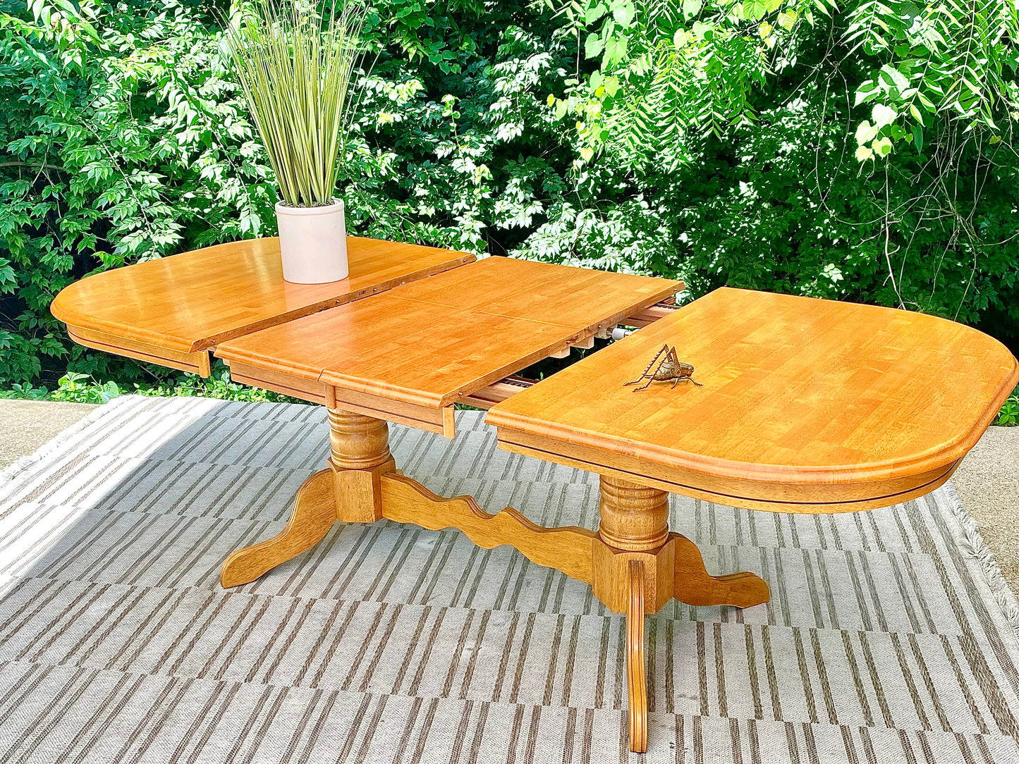 Nice Solid Wood Extending Table