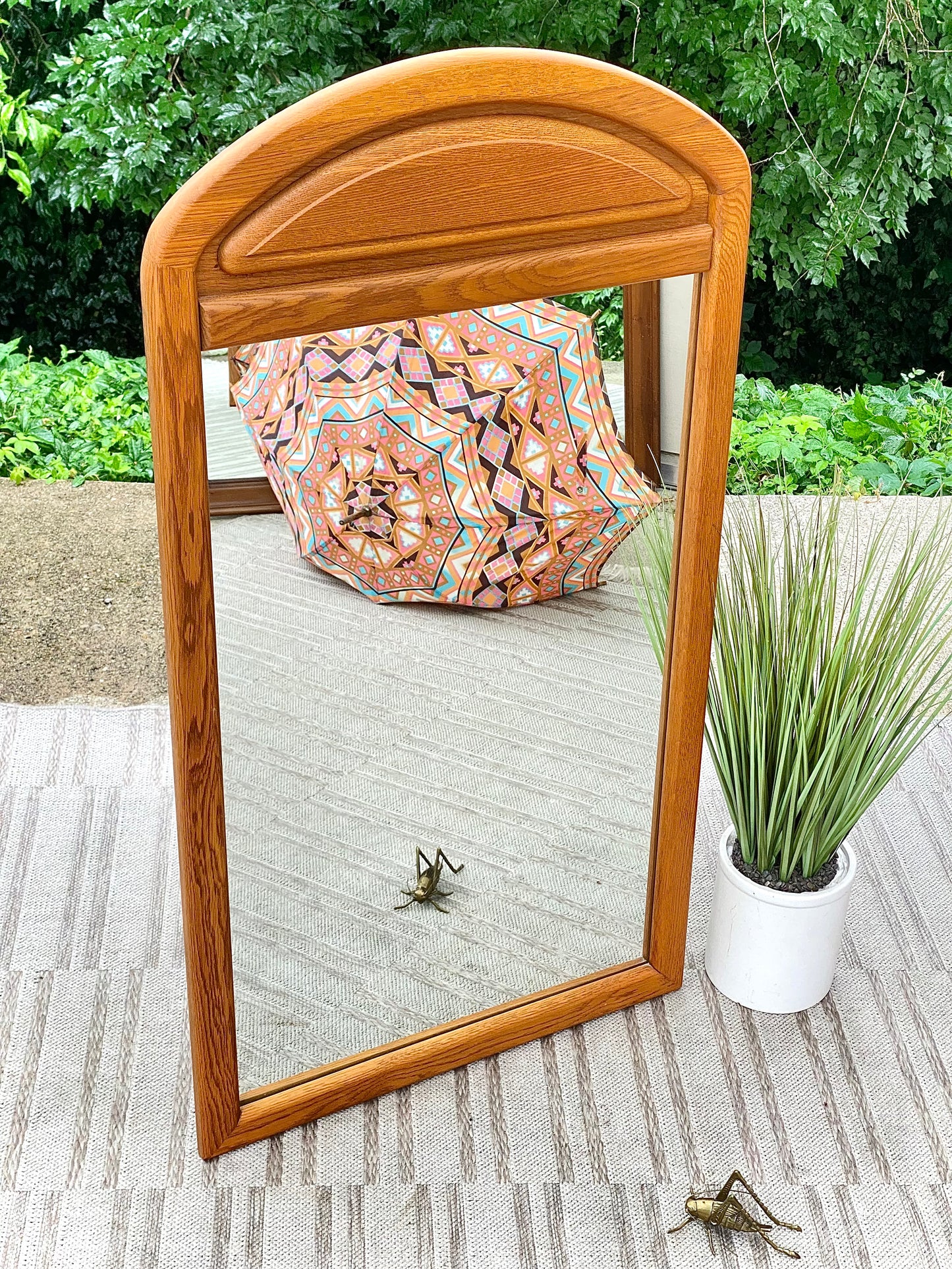 Nice Vintage Wooden Mirror