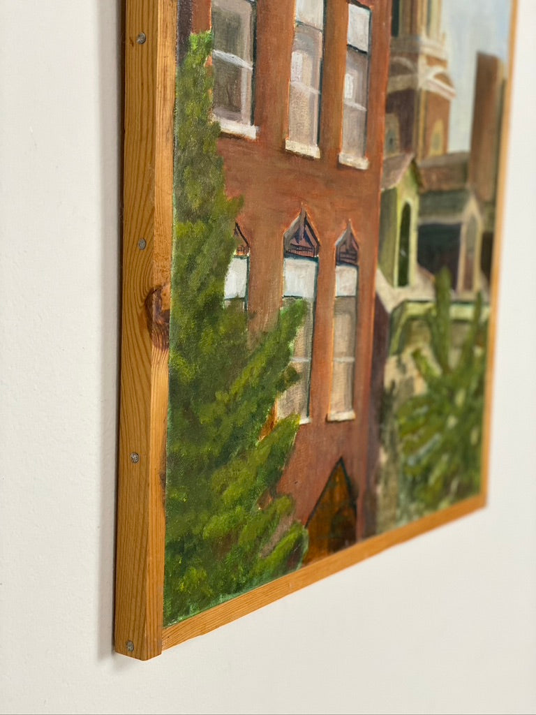 Signed Local Cincinnati Framed Oil Painting