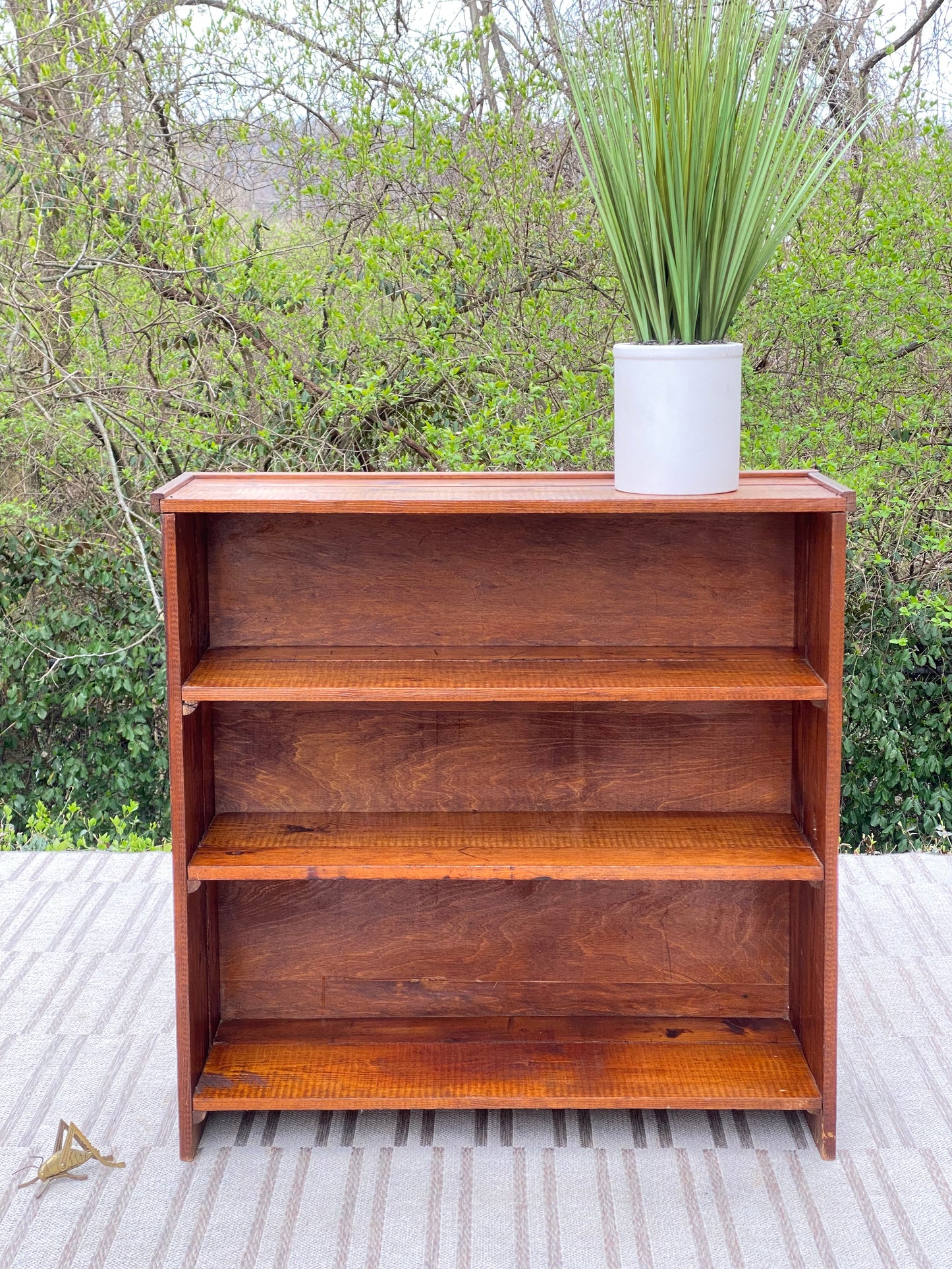 Vintage Wood Bookshelf