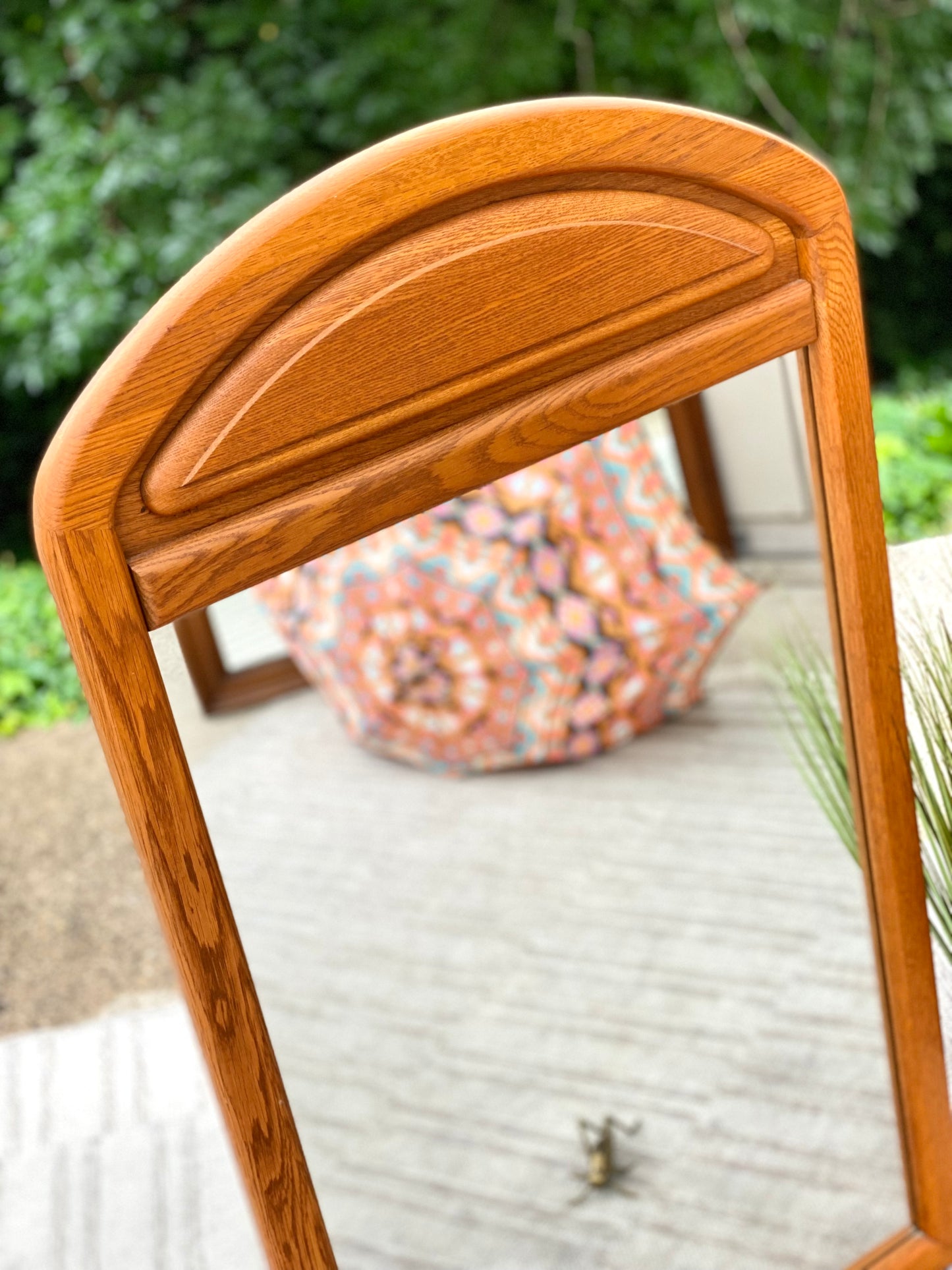 Nice Vintage Wooden Mirror
