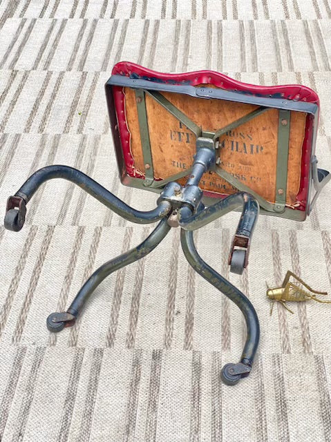 Vintage Fritz & Cross Industrial Metal Chair