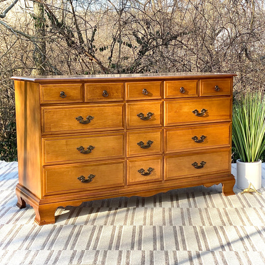 Mid Century Sumter 14 Drawer Dresser