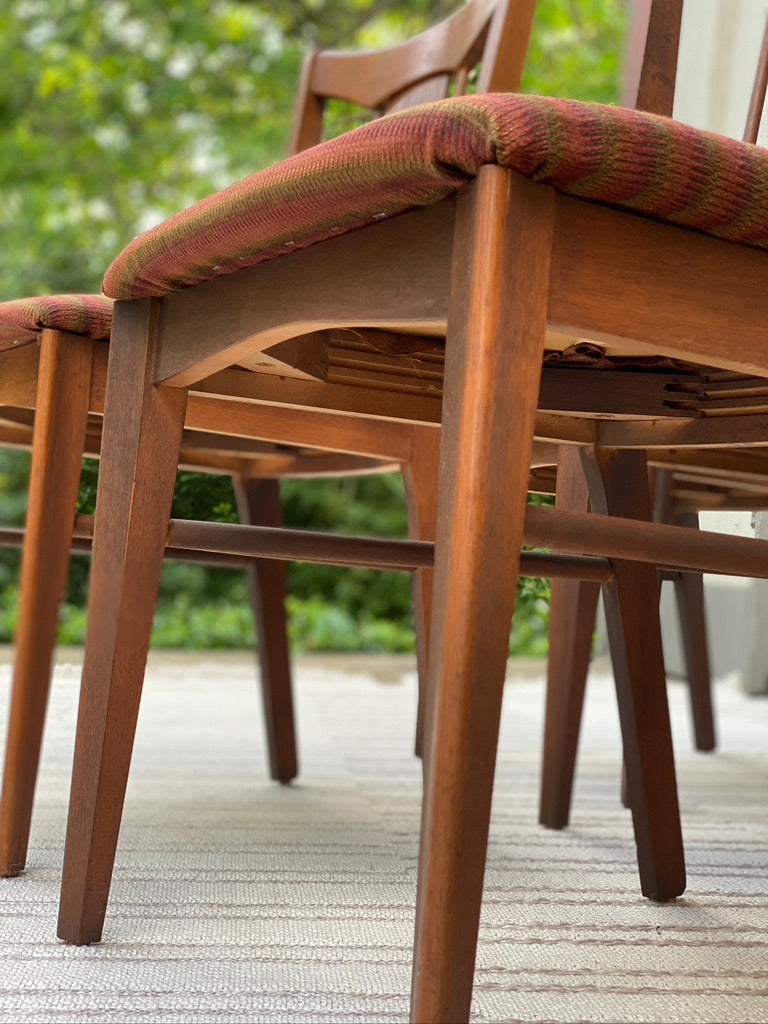 Set of 4 Retro MCM Mid Century Modern Garrison Chairs