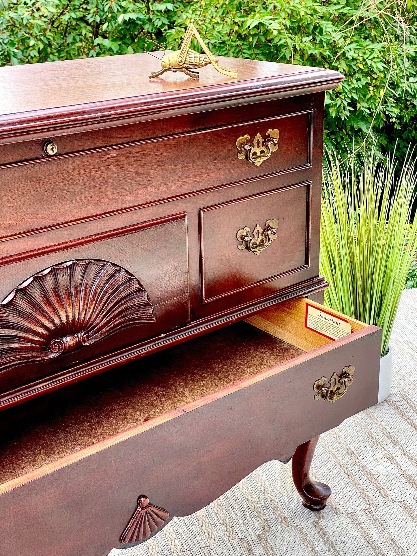 Vintage Cedar Storage Chest